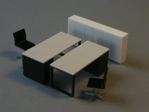 Büroset 1 (2 x 41 211, 2 x 41 213, 1 x 41 216)